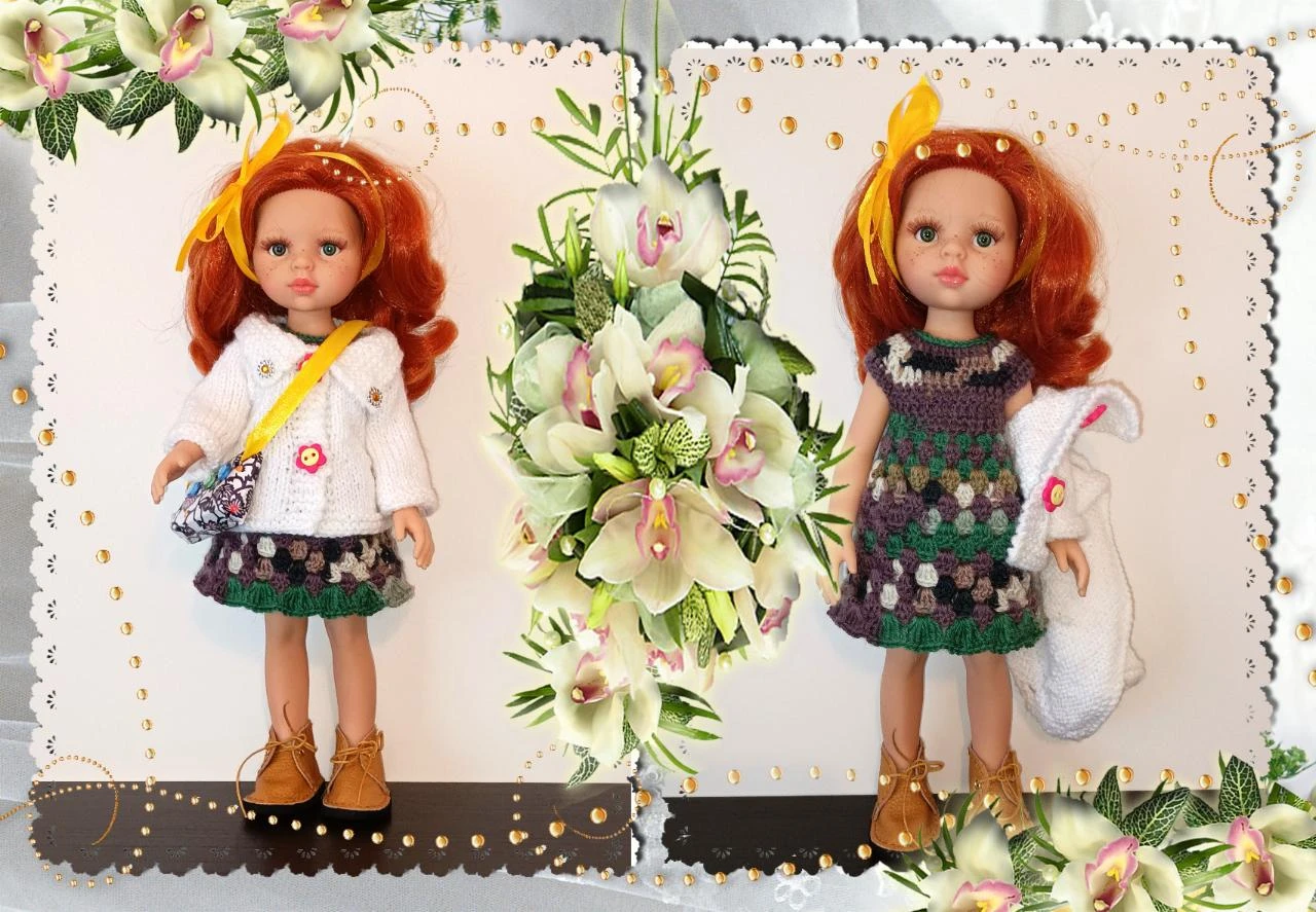 Vêtements pour poupée de 32/34 cms Paola reina compatible Les Chéries